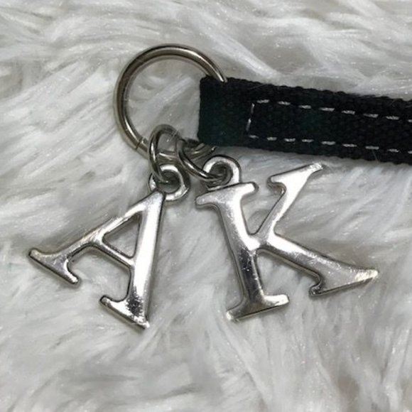 Anne Klein 'AK' Logo Purse Charm Key Fob - Picture 2 of 5